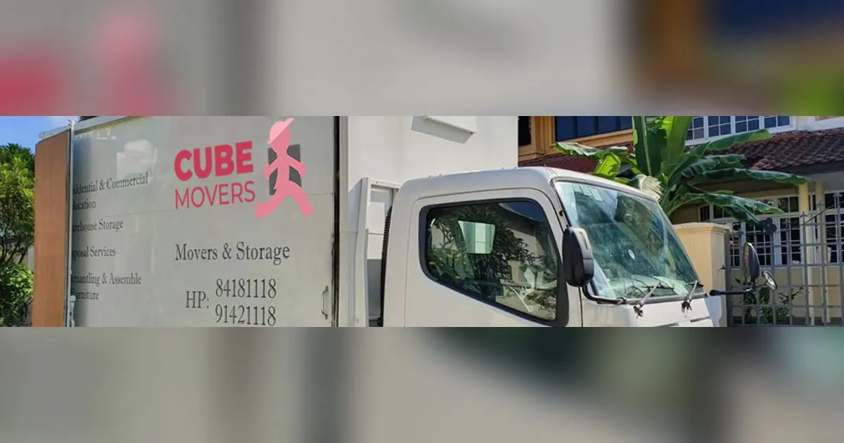 Cube Movers lorry